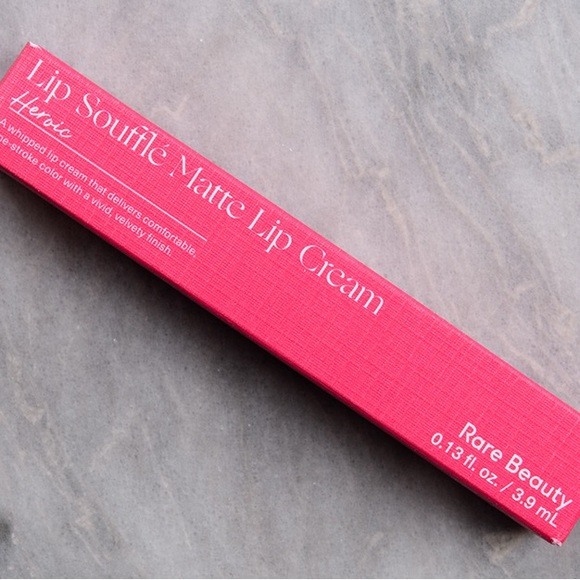 RARE BEAUTY LIP SOUFFLE MATTE CREAM LIPSTICK - HEROIC COLOR - Picture 3 of 6